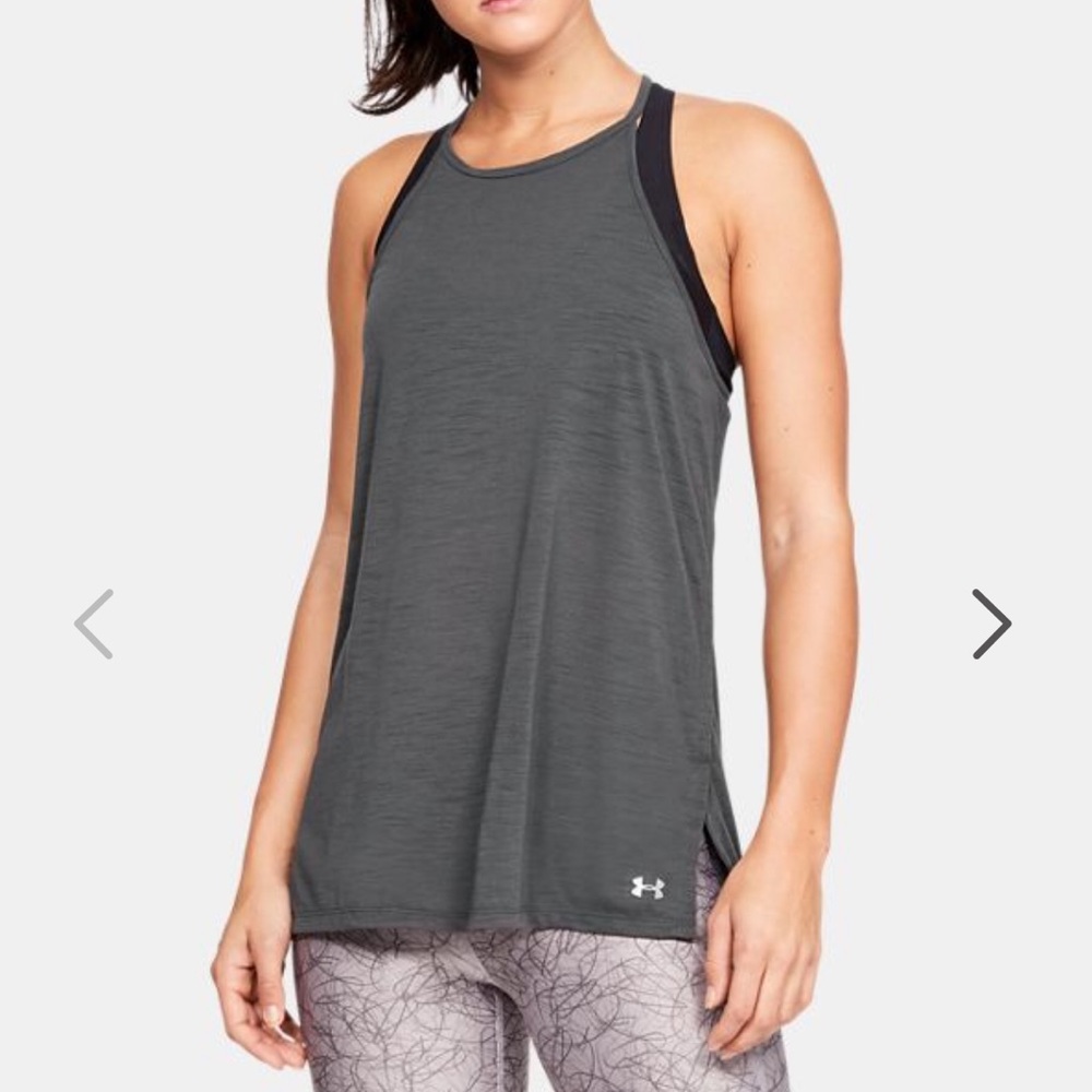 Under Armour Threadborne High Neck Tank
